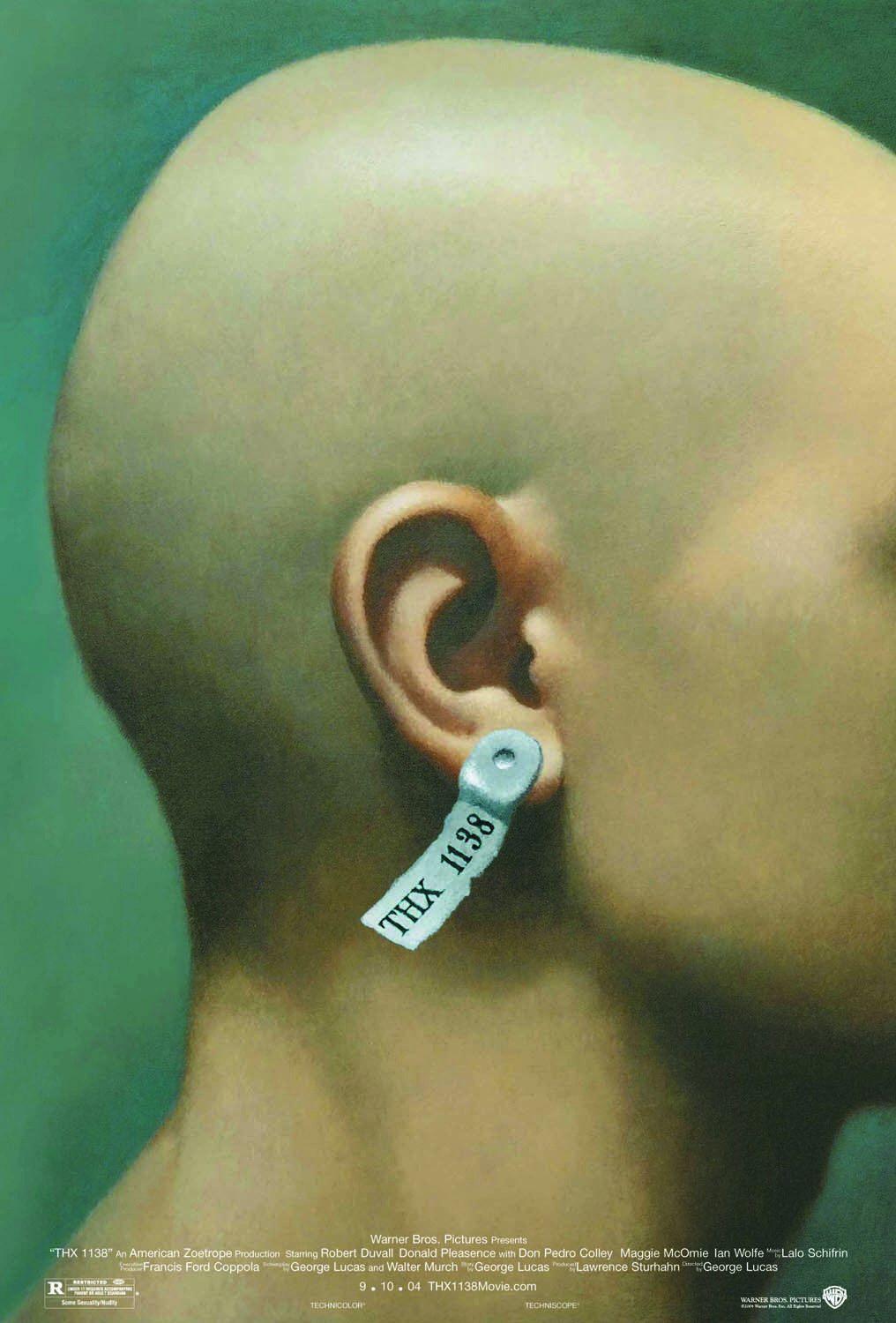 THX 1138 movie poster